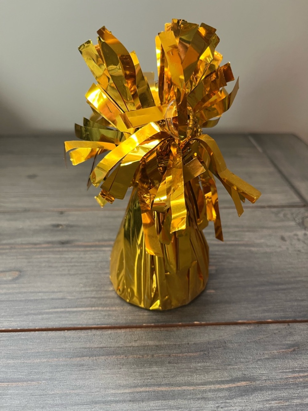 New-Gold Foil Balloon Weight Party Centerpiece - Metallic Gold